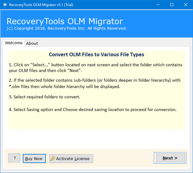 import olm file to outlook